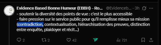 Evidence Based Bonne Humeur (EBBH) - Romain tweet media