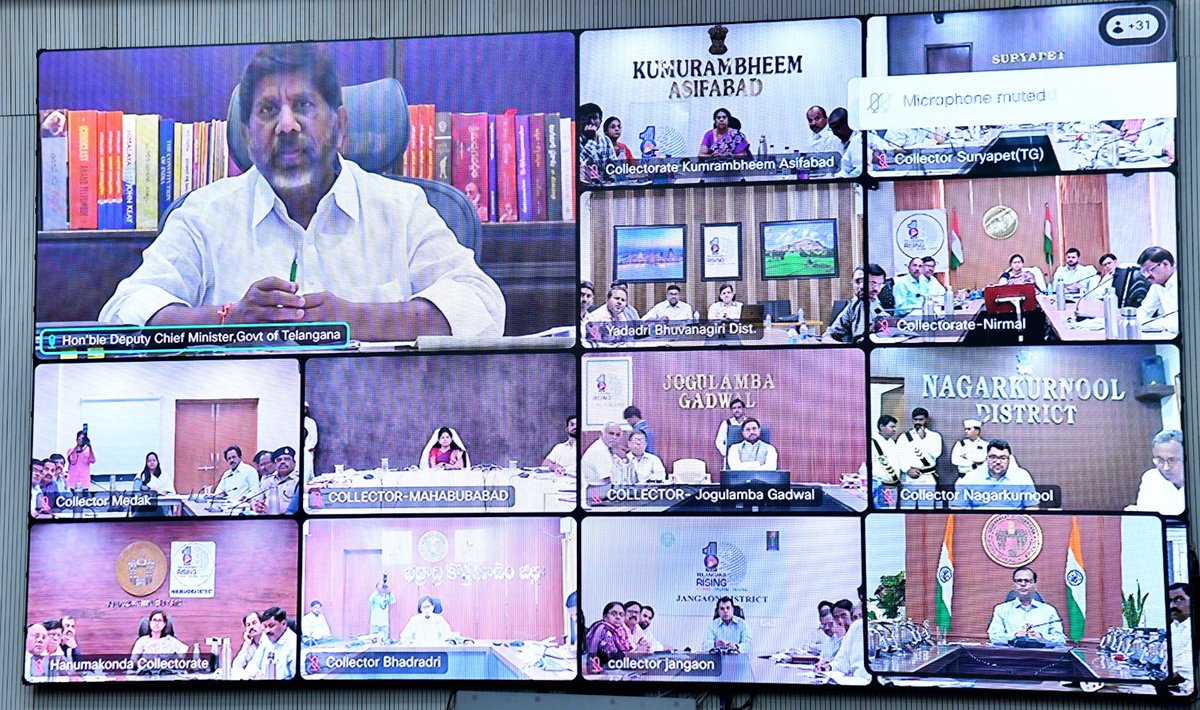 Collector Jogulamba | Rizwan Basha Shaikh IAS tweet media