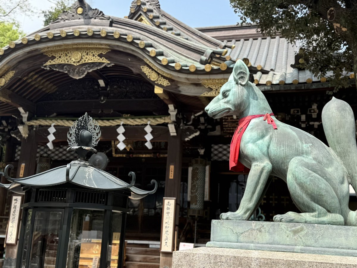 mikulusalon's tweet photo. 東京の豊川稲荷さまへ
お参りに
久々にご祈祷も受けて来ました
平穏無事に過ごせることの感謝と
これからも平穏無事に過ごせるように✨️ https://t.co/h5FWSEucTN