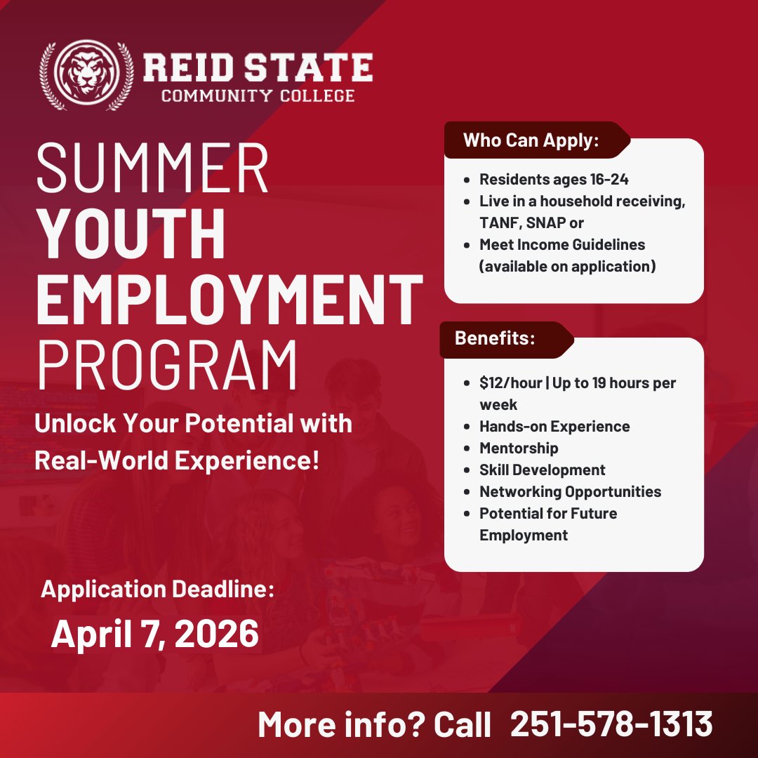 Reid State Community College tweet media