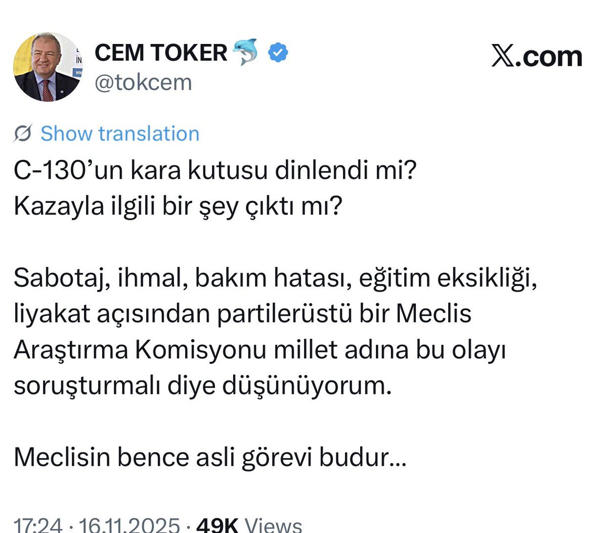 CEM TOKER🐬 tweet media