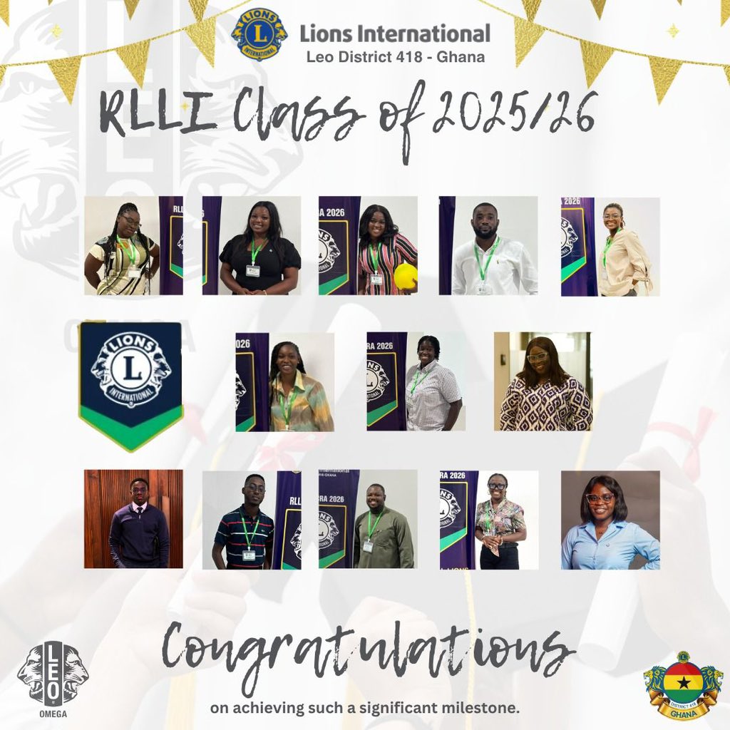 Leo District 418, Ghana tweet media