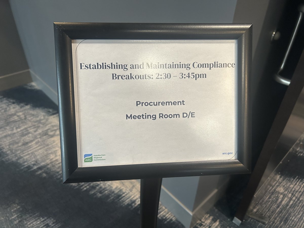 ny_st8's tweet photo. We had the wonderful opportunity to attend one of @ARCgov's Regional Workshops in Ithaca, NY! With breakout rooms on key topics such as grants management and procurement, it was highly informative and incredibly motivational to hear from ARC's guest speakers! #st8 #southerntier https://t.co/q1QVllaaxf
