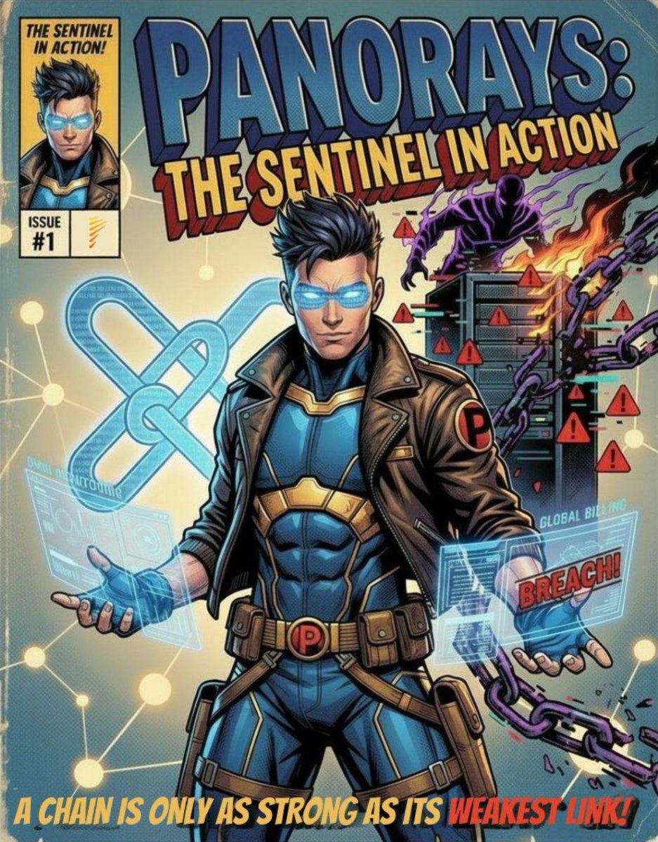 panorays's tweet photo. It seemed like just another day in the office…
Until THE SHADOW LINK STRUCK! 

But every villain meets a hero… 
#Panorays is here!

Ready for an action-packed battle?
Don’t miss Issue #1

See the full #TPRM comic here 🔗 https://t.co/XTGGkxUlTG https://t.co/He3Yqsosy4