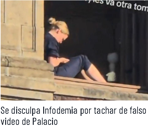 Alguien sabe ¿quién dirige "Infodemia"?, sospechó es un pejendejo del Cártel de MORENA.
Animales que DAN ATOLE CON EL DEO en TODO, como con el derrame petrolero, ya confirmado es su causante PEMEX, y que buscan ocultar responsabilizando Shitbaum a un barco fantasma.
De verdad