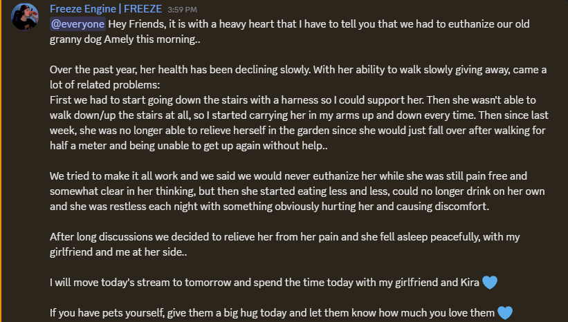 FreezeEngine tweet media