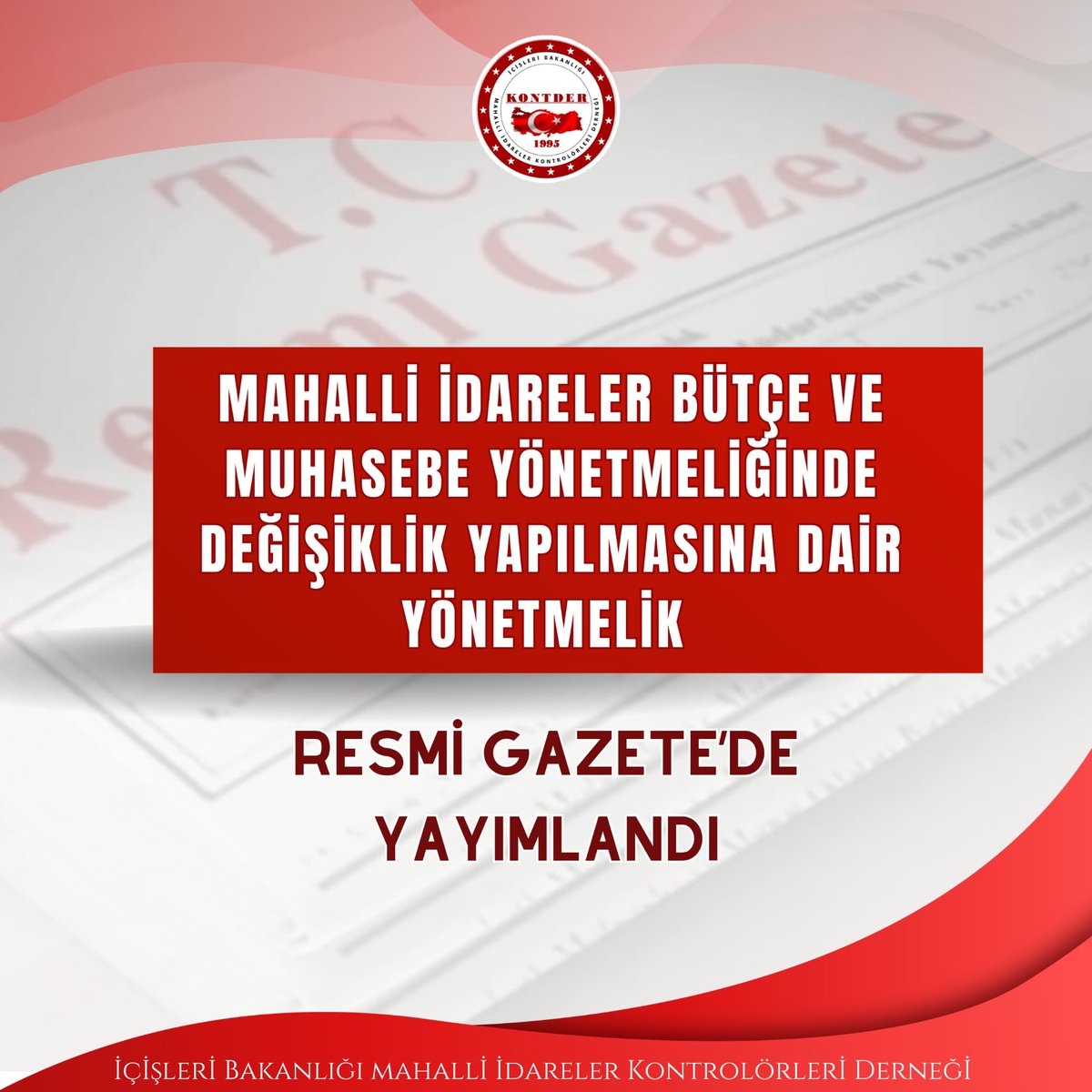 Mahalli İdareler Kontrolörleri Derneği tweet media