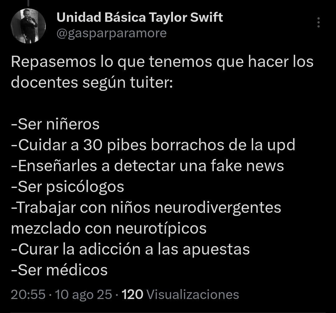 Unidad Básica Taylor Swift tweet media