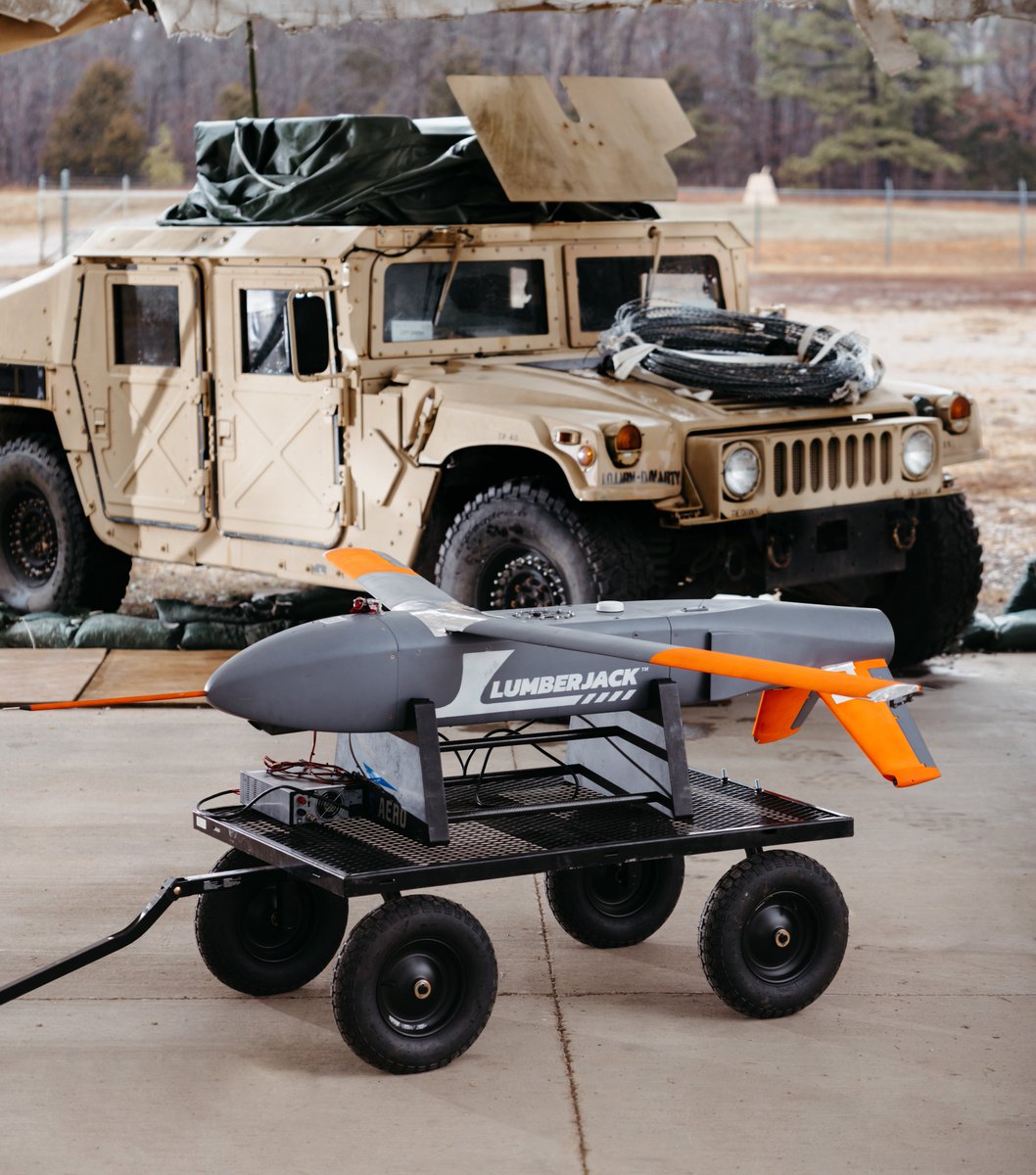 NGCNews's tweet photo. We showcased our cost-effective Lumberjack™ Uncrewed Aircraft System with advanced autonomous and AI capabilities at the @USArmy’s Operation Lethal Eagle. Discover how we’re shaping the future of defense: https://t.co/SdVsHUFRf3 https://t.co/cxxZAcua6O