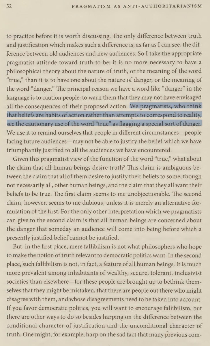 Rorty QOTD tweet media