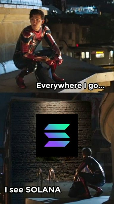 Everywhere I go, I see Solana