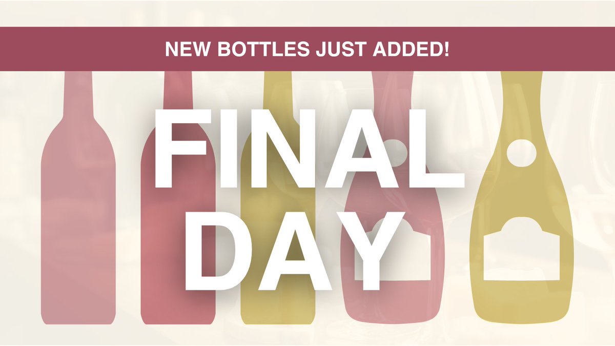 Wines Til Sold Out | WTSO.com tweet media