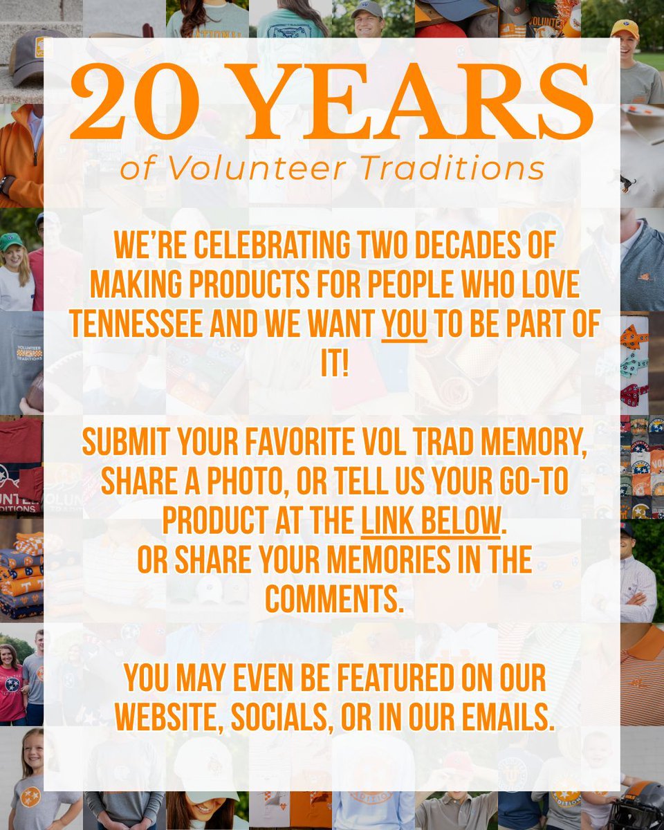 Volunteer Traditions tweet media