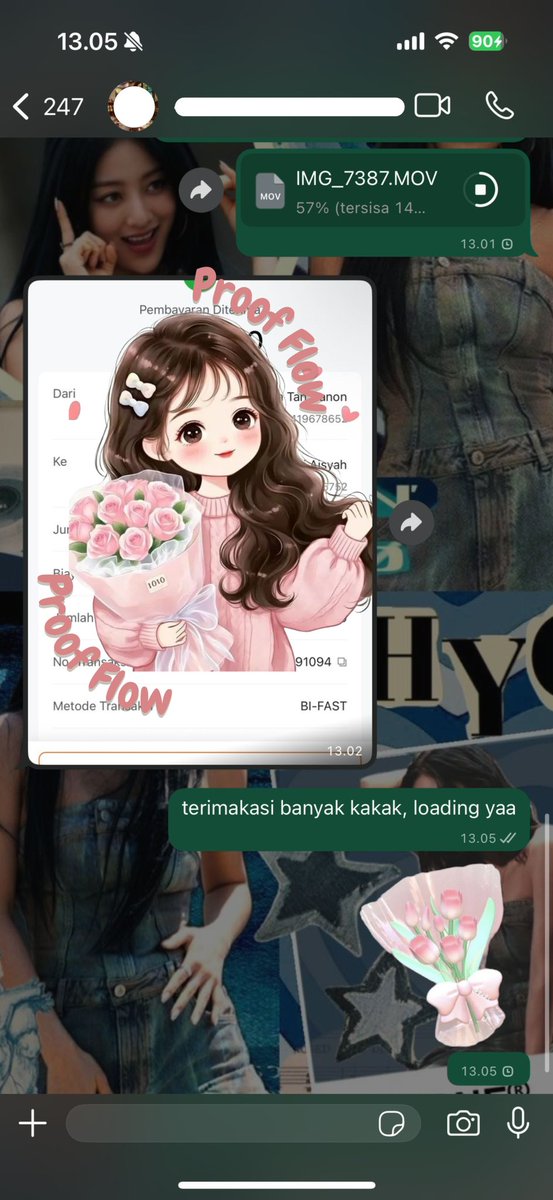 jasa edit video, joki edit video! Wa no DM tweet media