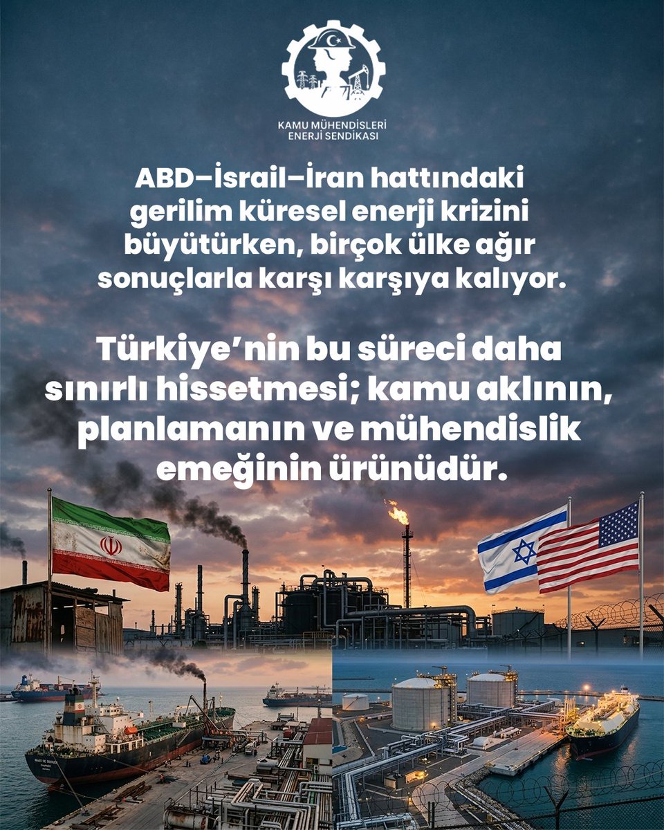 Kamu Mühendisleri ENERJİ Sendikası tweet media