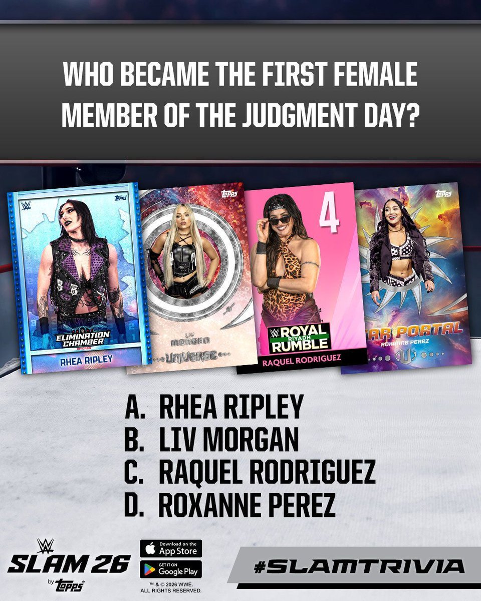 WWE SLAM by Topps® tweet media