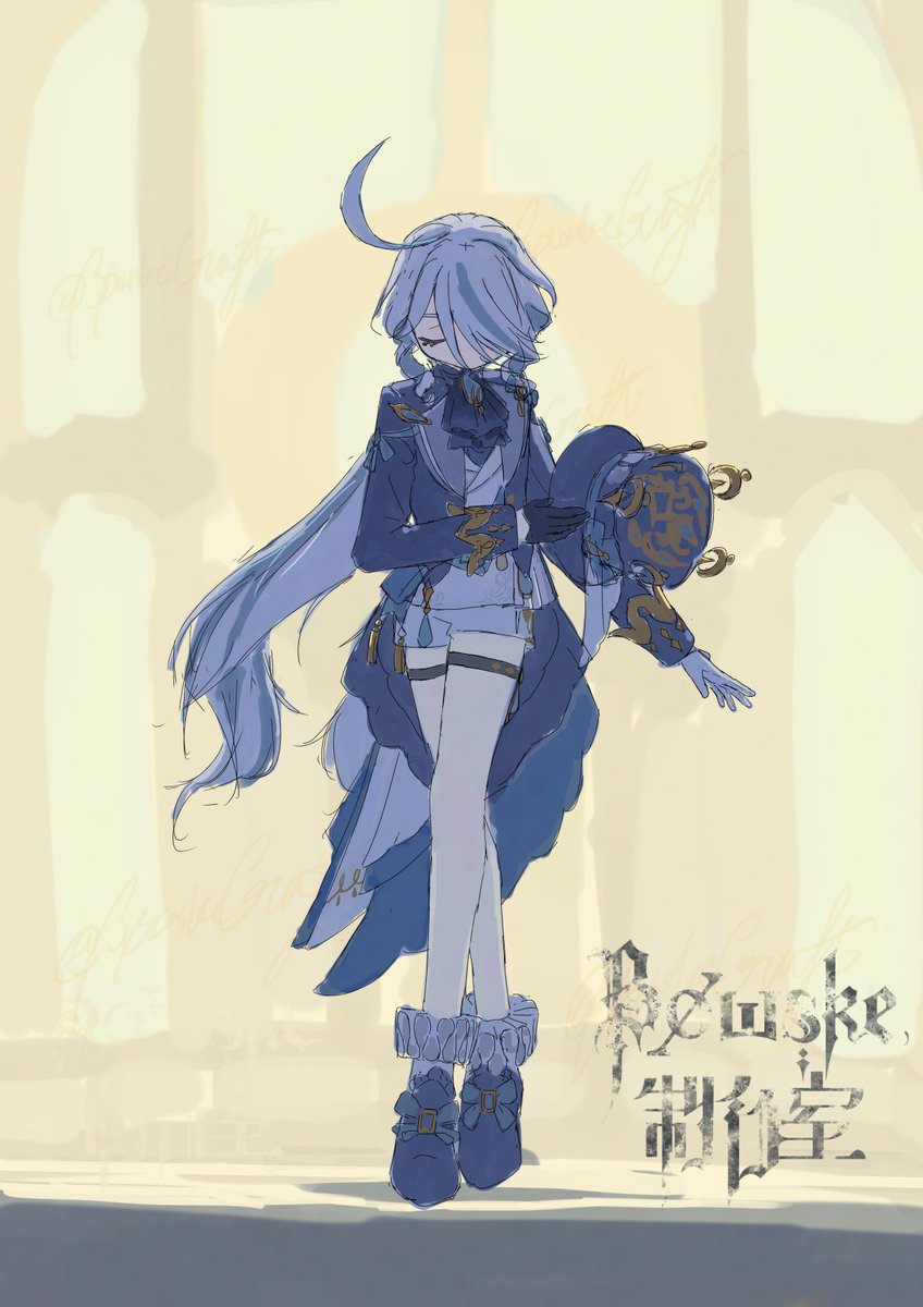 BowskeCraft's tweet image. 神の目前 / Before an Archon's eye
#genshinImpact #Furina