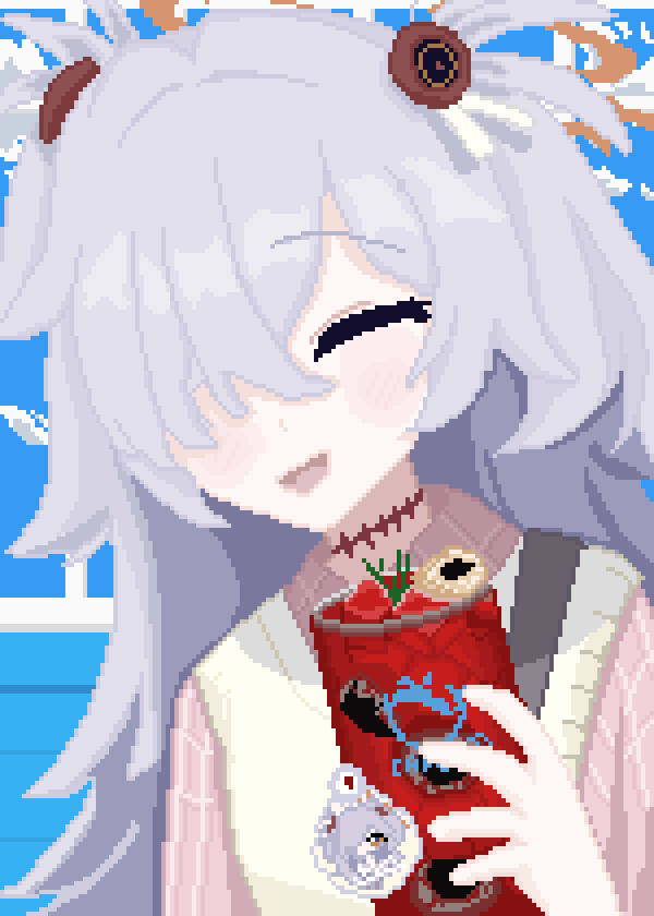 TunawithOrca's tweet photo. 카노에 / カノエ
#ドット絵
#ブルーアーカイブ
#ブルアカ
#板垣カノエ https://t.co/nH58MUyY7G