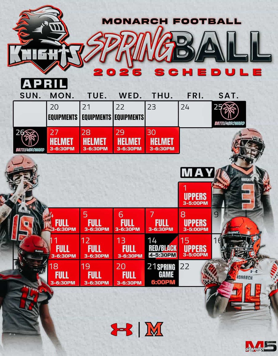 Monarch Knights Football tweet media