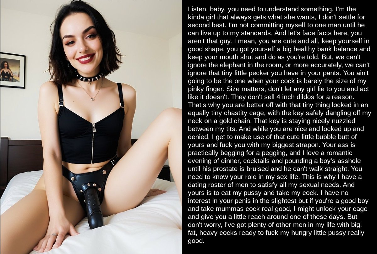 Femdom Captions by 💩 Face tweet media