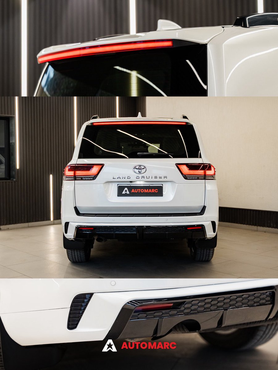 Built like a beast, detailed like a king, LC300 with GR kit, spoiler and signature ghost lights. 👑

#Automarc #Lc300 #Spoiler #Luxurycars #AutomarcUpgrade