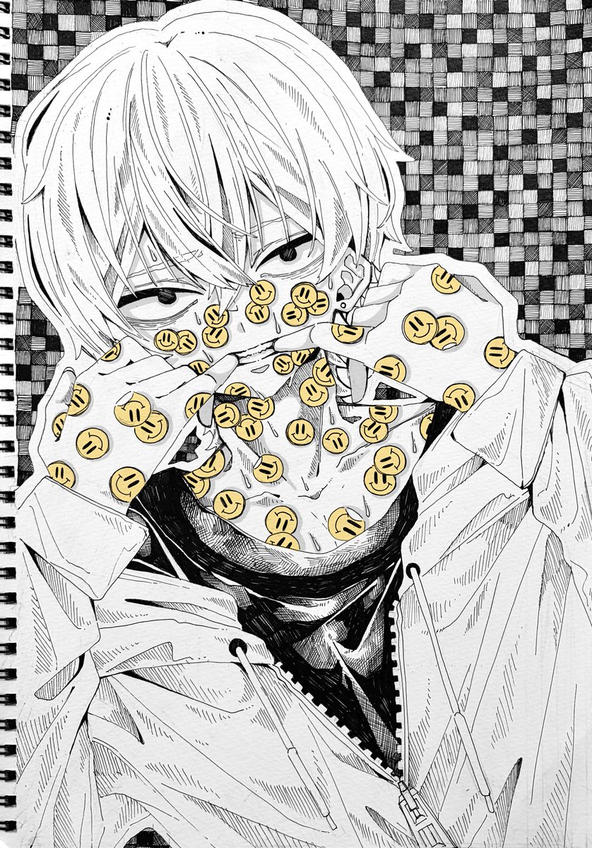 cocoa___0626's tweet photo. #今月描いた絵を晒そう

久々にペン画を沢山描いた月でした〜✒️来月はデジタルたくさん描きたいな⟡.꙳ https://t.co/qT7MgNweTQ
