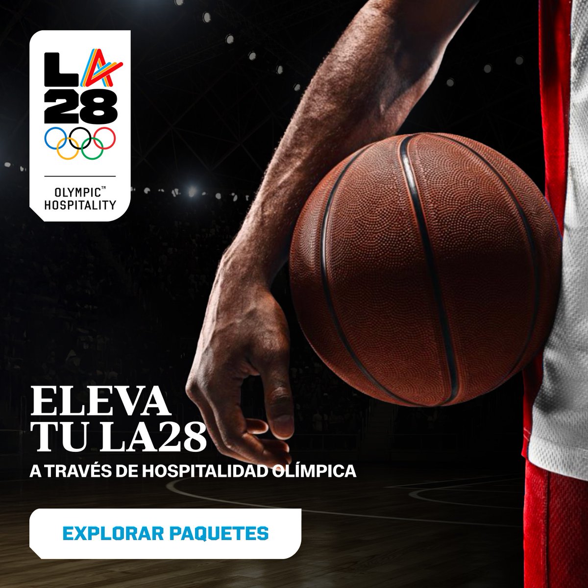 OlympicsHosp's tweet photo. Tu oportunidad de acceder a la Hospitalidad Olímpica LA28 comienza aquí. Descubre paquetes de hospitalidad con boleto incluido que te ubican en el corazón de la acción.