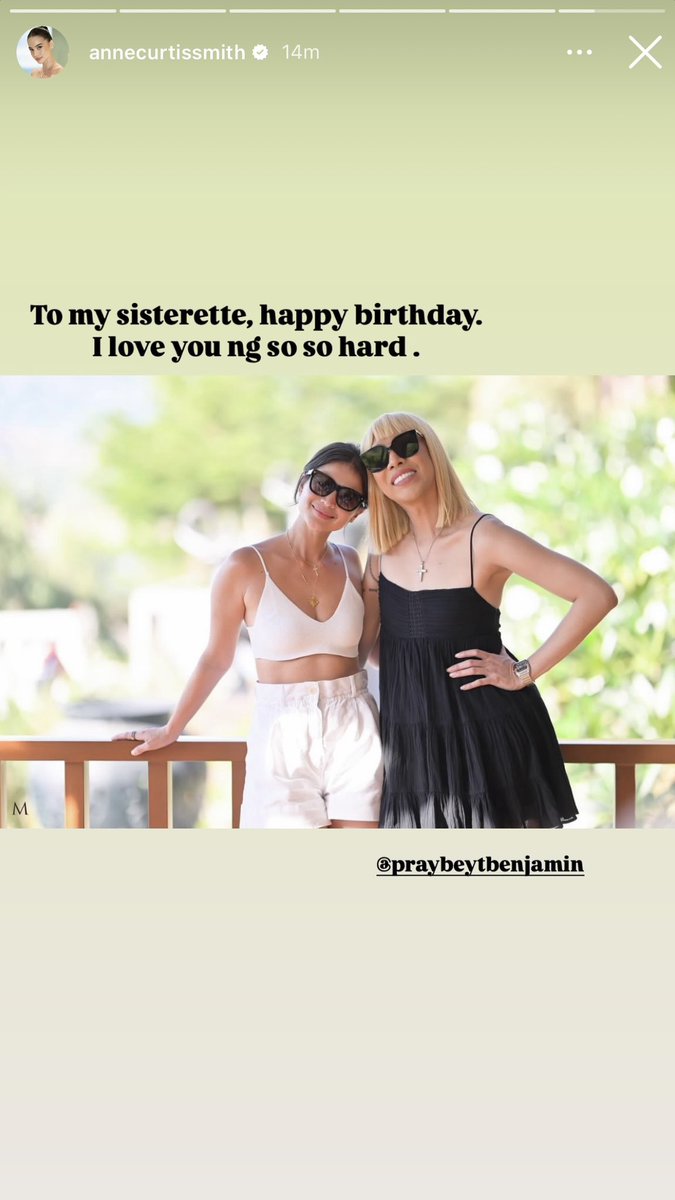 “To my sisterette, happy birthday. I love you ng so so hard.” 

HAPPY BIRTHDAY <a href="/vicegandako/">jose marie viceral</a>
