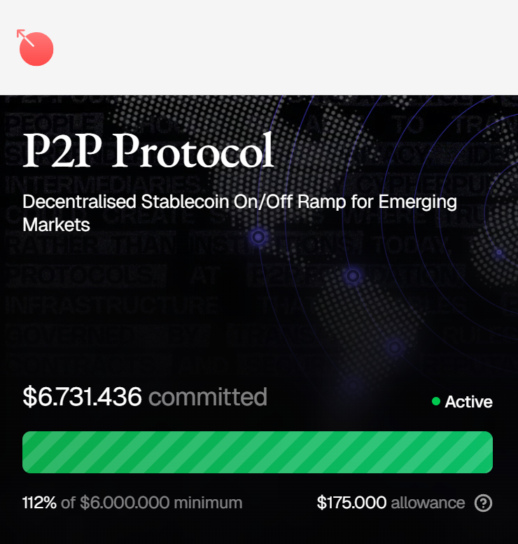 GMeta ☀️

10 more hours to go on the <a href="/P2Pdotme/">P2P.me (TGE arc)</a> ICO
