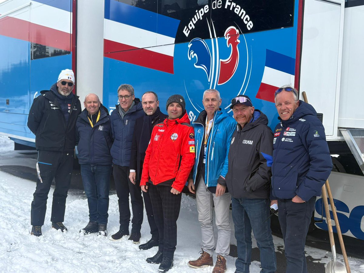 Image de Préfet du Jura - Lors de son déplacement dans le Haut-Jura le 27 mars, M. le Préfet a  assisté au championnat de ski 