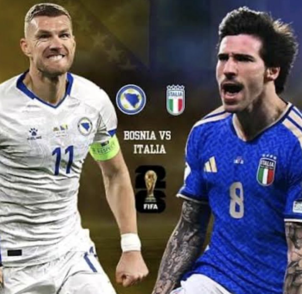 Che fortuna incontrare la #Bosnia per le qualificazioni ai #mondiali2026! 

Avessimo dovuto vedercela con l’#Ucraina sarebbe stato un guaio: 
per non indispettire #Zelensky avremmo dovuto perdere😱