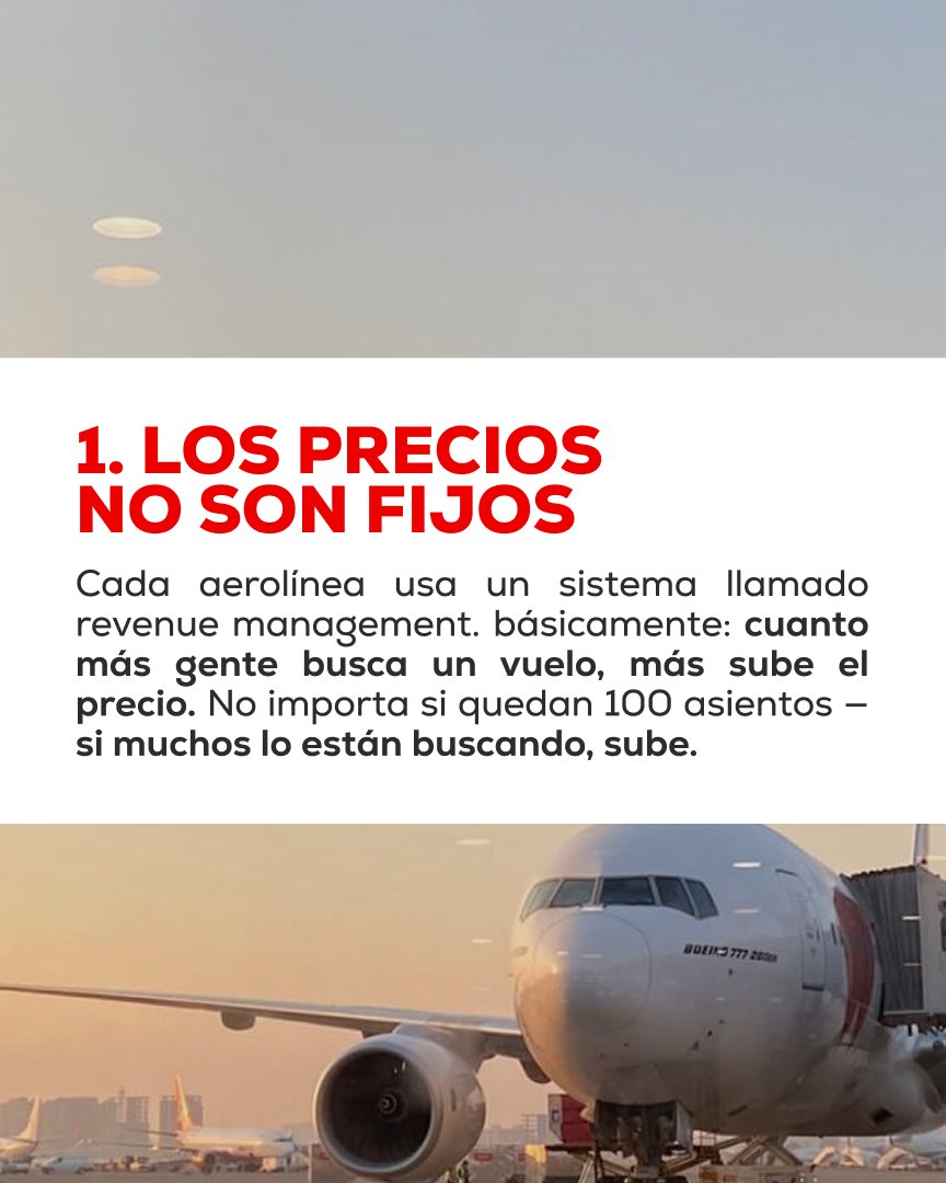 ticket_mx_'s tweet image. Las aerolíneas no ponen precios al azar. Hay un sistema detrás. 
Y cuando lo entiendes, dejas de pagar de más✈️
Tickets te muestra el historial y te dice cuándo comprar. 
Link en bio.
#Tickets #PreciosDeVuelos #VuelosBaratos #TipsViajeros #ViajarInteligente #HackViajero