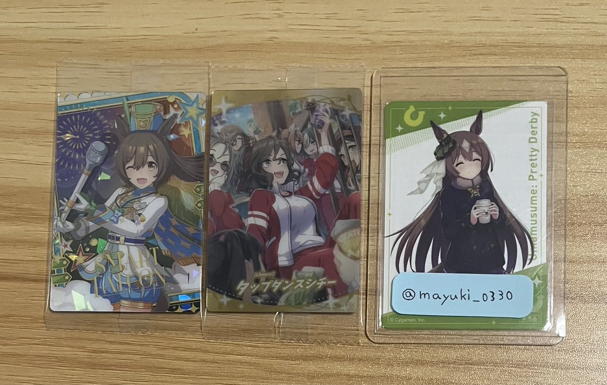 真雪【初回プロカ既読印有り】 tweet media