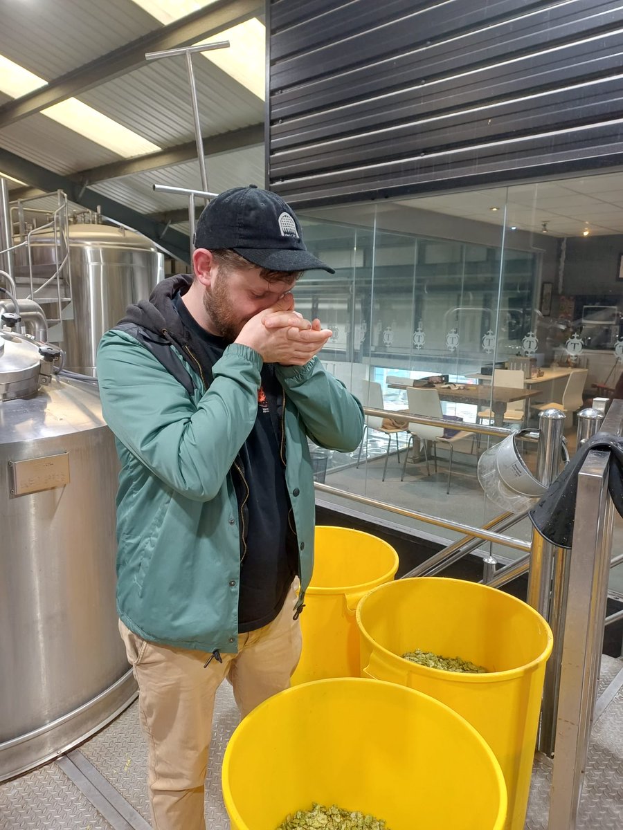 thornbridge's tweet image. THORNBRIDGE X VAULT CITY

Vault City Brewing have been with us today brewing something seriously HOPPY 👀 🌱

Stay tuned for cans and kegs landing in May!! 🔥

#collab #newbeer #comingsoon #vaultcity #thornbridge