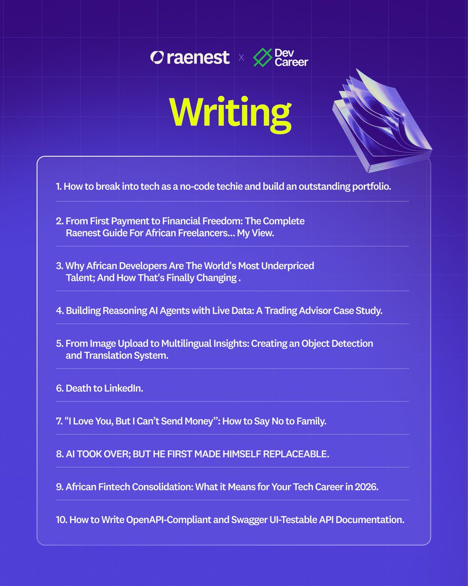 DevCareer Africa tweet media