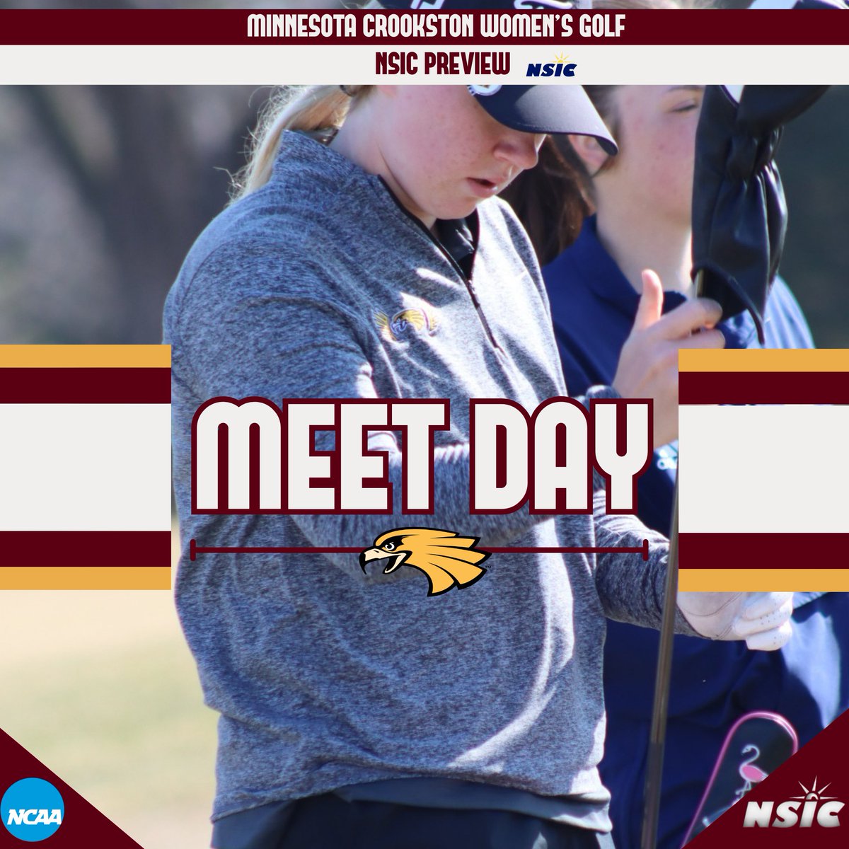 UMNCrookstonATH's tweet photo. The Minnesota Crookston women's golf concludes the NSIC Preview today!

🆚NSIC Preview
📈https://t.co/revDZGgaAp
📍Adams Pointe Golf Course, Blue Springs, Mo. https://t.co/6gVC7cEe4F