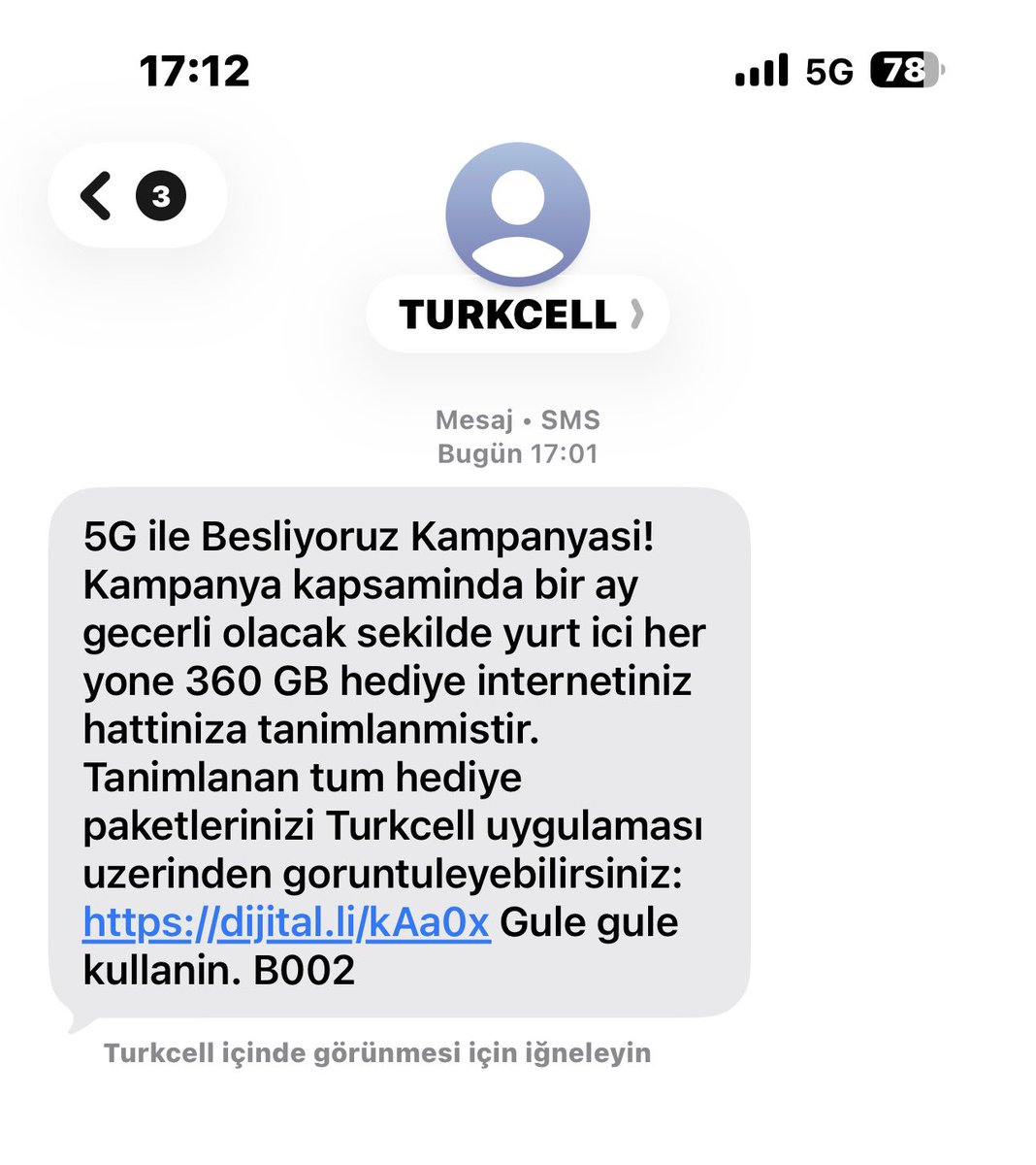 erdkLs's tweet photo. @Turkcell Teşekkürler kanka 😎 https://t.co/fSTGGeilzD
