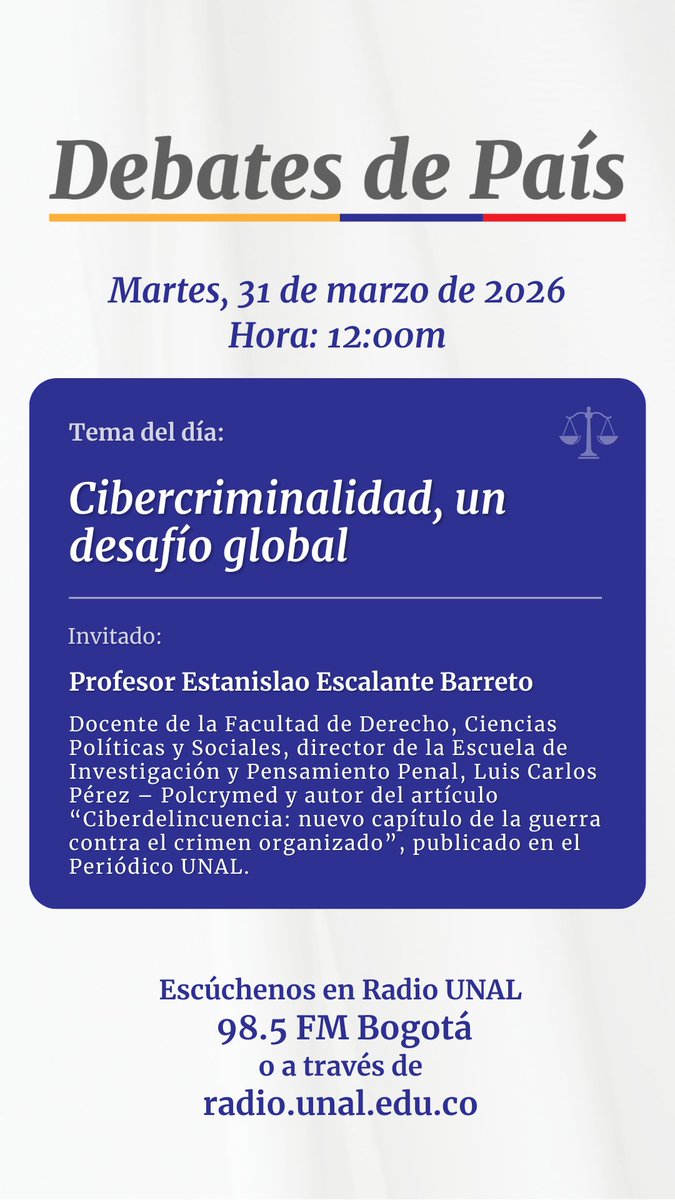 Facultad de Derecho, Ciencias Políticas y Sociales tweet media