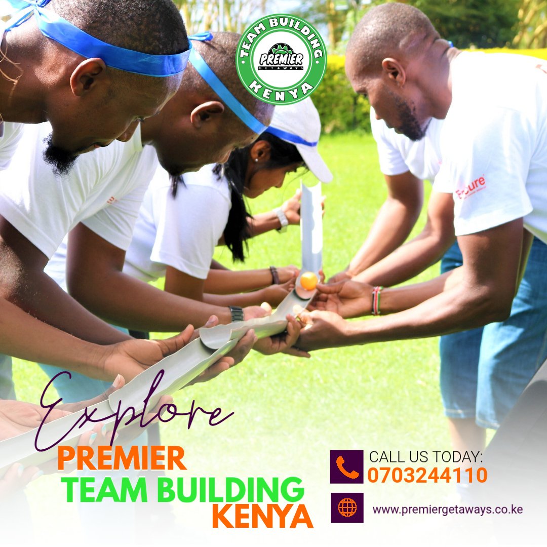 At Premier Team Building Kenya, we don’t just run activities, we design experiences that transform teams.
If your team leaves without change, it wasn’t team building.
Web : premiergetaways.co.ke
#TeamBuildingKenya #ExperientialLearning #CorporateKenya #LeadershipDevelopment