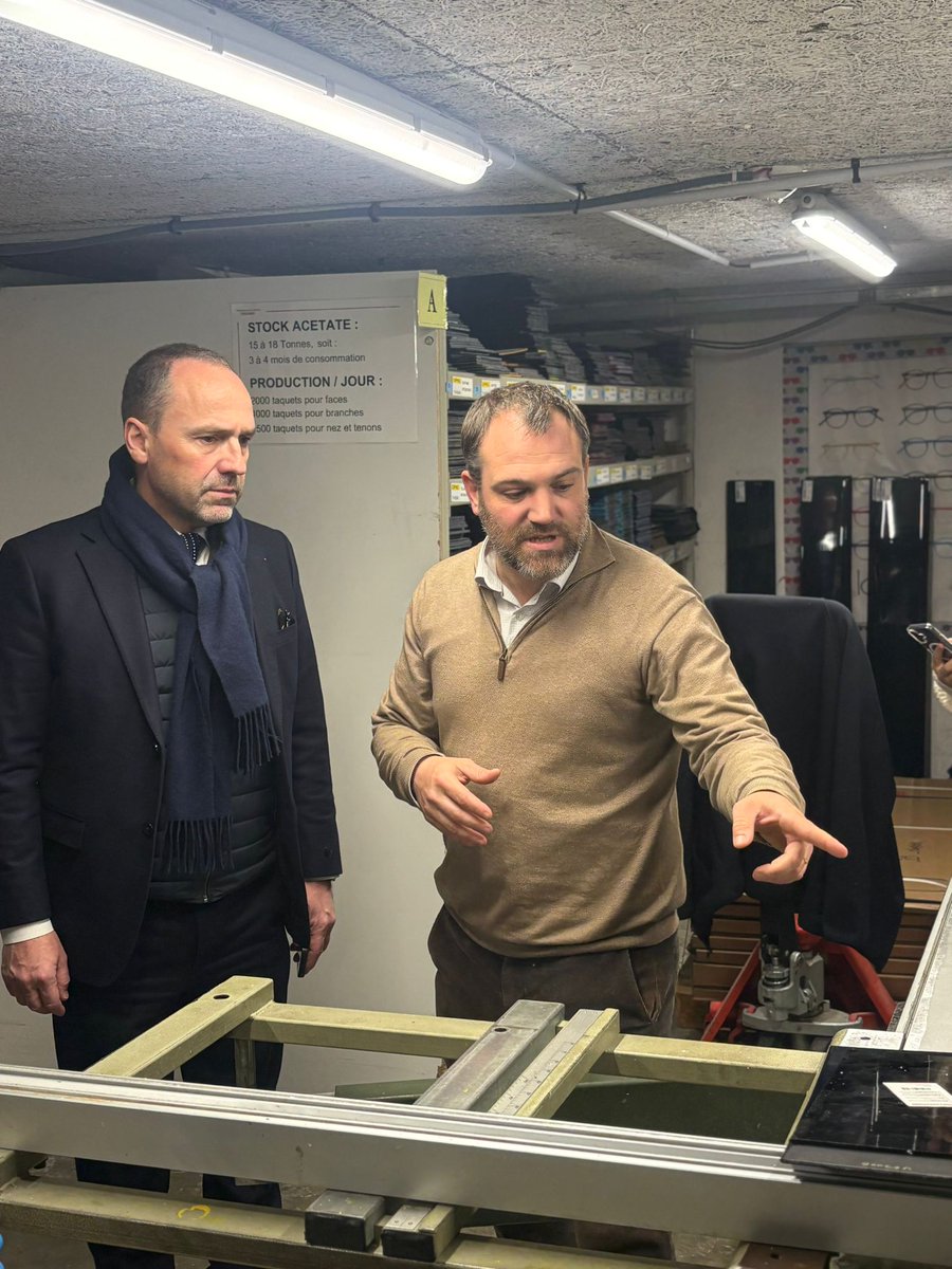 Image de Préfet du Jura - Le Préfet du Jura s’est rendu vendredi 27 mars dans le Haut-Jura pour  rencontrer deux entreprises l