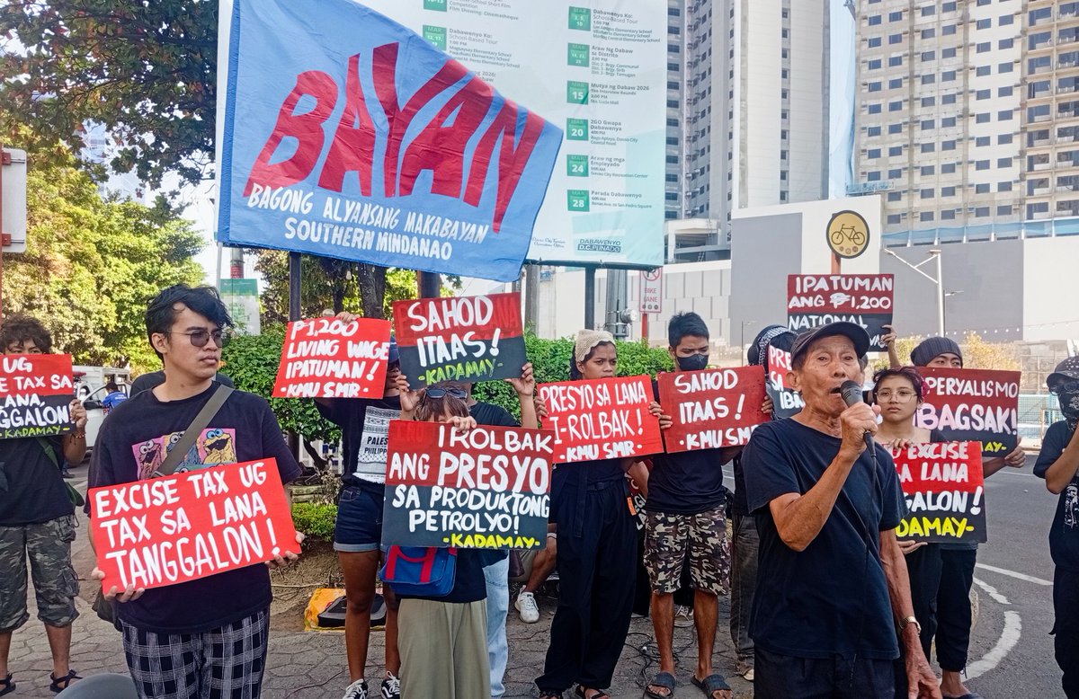 Oil price hike, korapsyon, imperyalistang agresyon — Kalbaryo sa katawhang kabus ug mamumuo

#PresyoIbaba #SahodItaas #NoToOilPriceHike #VATTanggalin #KalbaryoSaKatawhan 

See full post: facebook.com/share/p/1SDGLx…