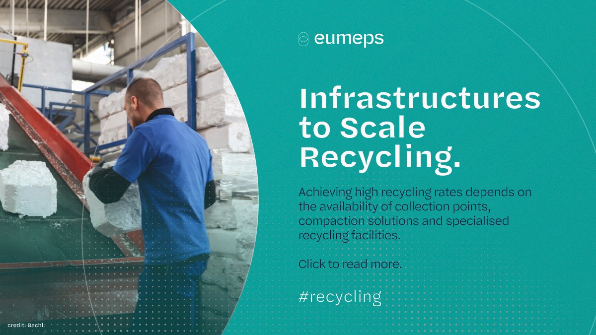 SmartPackEU's tweet photo. 🏭 Where dedicated infrastructure exists, EPS recycling is already operating at scale in several European markets.

Infrastructure determines performance.

🔗 Read more: https://t.co/RUHqxx9EXP

#Recycling #Infrastructure #Circularity #EPSPackaging #Europe https://t.co/d3DRWQ4MrE