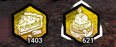 When I got all these.. but tempted to bring a Bloodshot Eye. Only Survivors who are nice to my Pig get these!