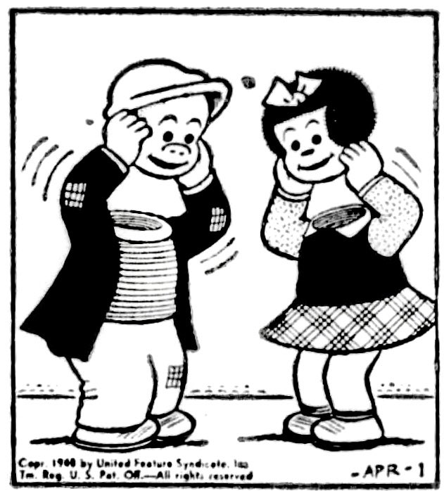 Nancy Comics by Ernie Bushmiller tweet media