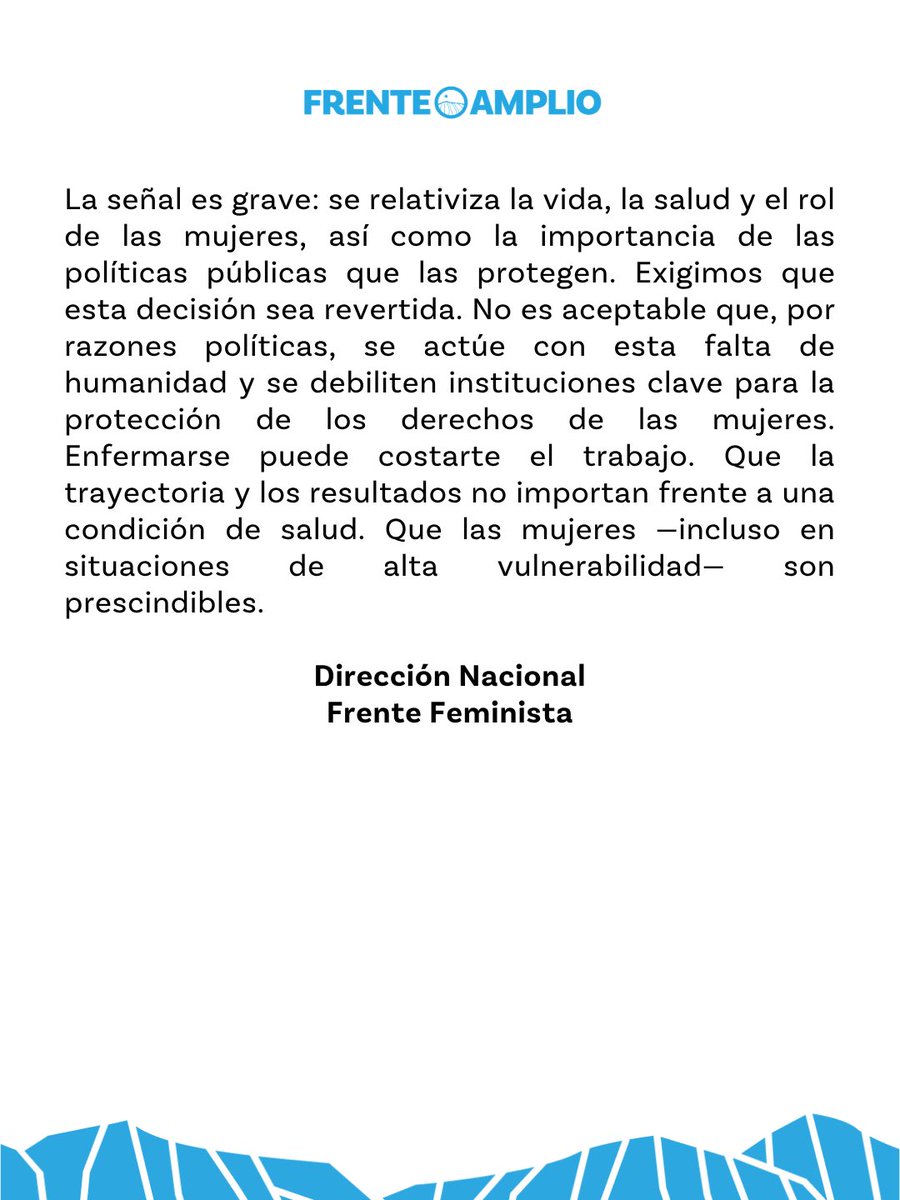 Frente Amplio Chile tweet media