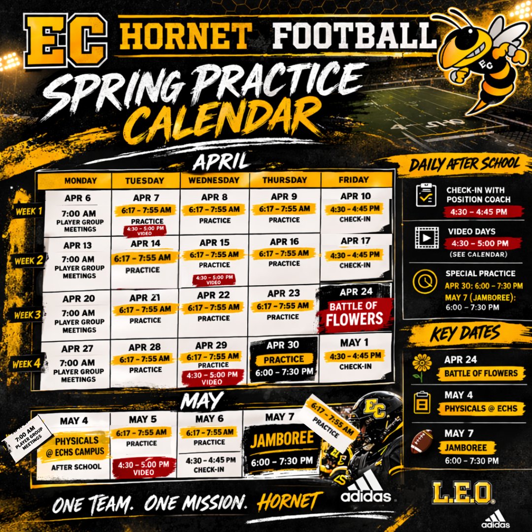 EC Hornet Football tweet media