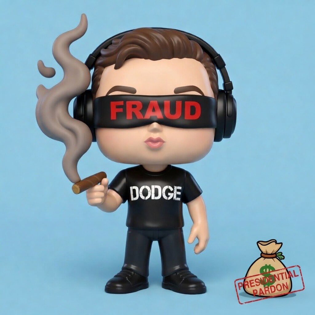 LEADERFANG's tweet photo. ELON loves calling out government fraud — billions in waste, dead people on payroll, etc.  Fair.  But when @realDonaldTrump pardons scammers, and white-collar fraudsters who cost taxpayers hundreds of millions… crickets from the @DOGE king.  

Selective fraud outrage? @elonmusk https://t.co/jXwKBHhBTM