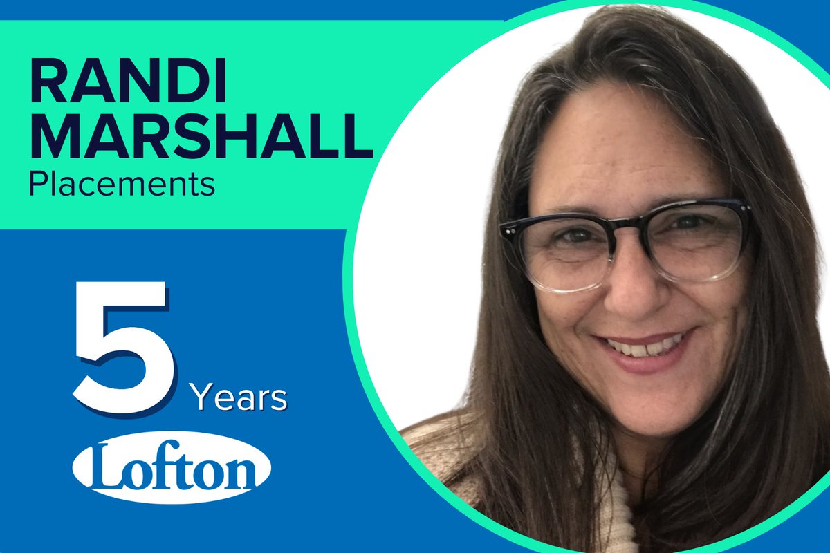 Congratulations to Randi Marshall on reaching an impressive milestone of five years with Lofton.

Each year, Randi has opened doors to employment opportunities for numerous individuals in the Greater Baton Rouge area, positively impacting their lives. Her dedication is valued by