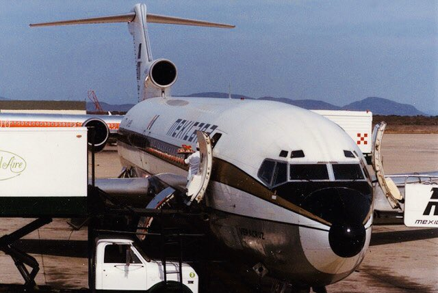 LizbethCaro07's tweet photo. En un día como hoy 31 de marzo pero del año 1986, Un Boeing 727-200, con matrícula XA-MEM de la entonces compañía Mexicana de Aviación sufre el peor accidente aéreo registrado en México. En memoria de las 167 victimas. Paz eterna. https://t.co/vK9NN2OiWx
