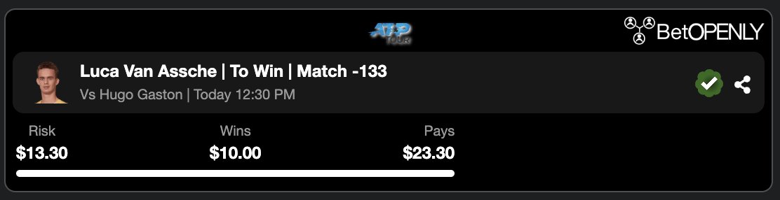 Bets on BetOpenly.com tweet media